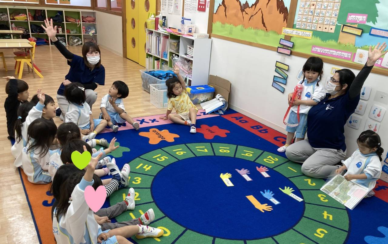 New Conversations and Lining Up ☆ Kindy 1 Class