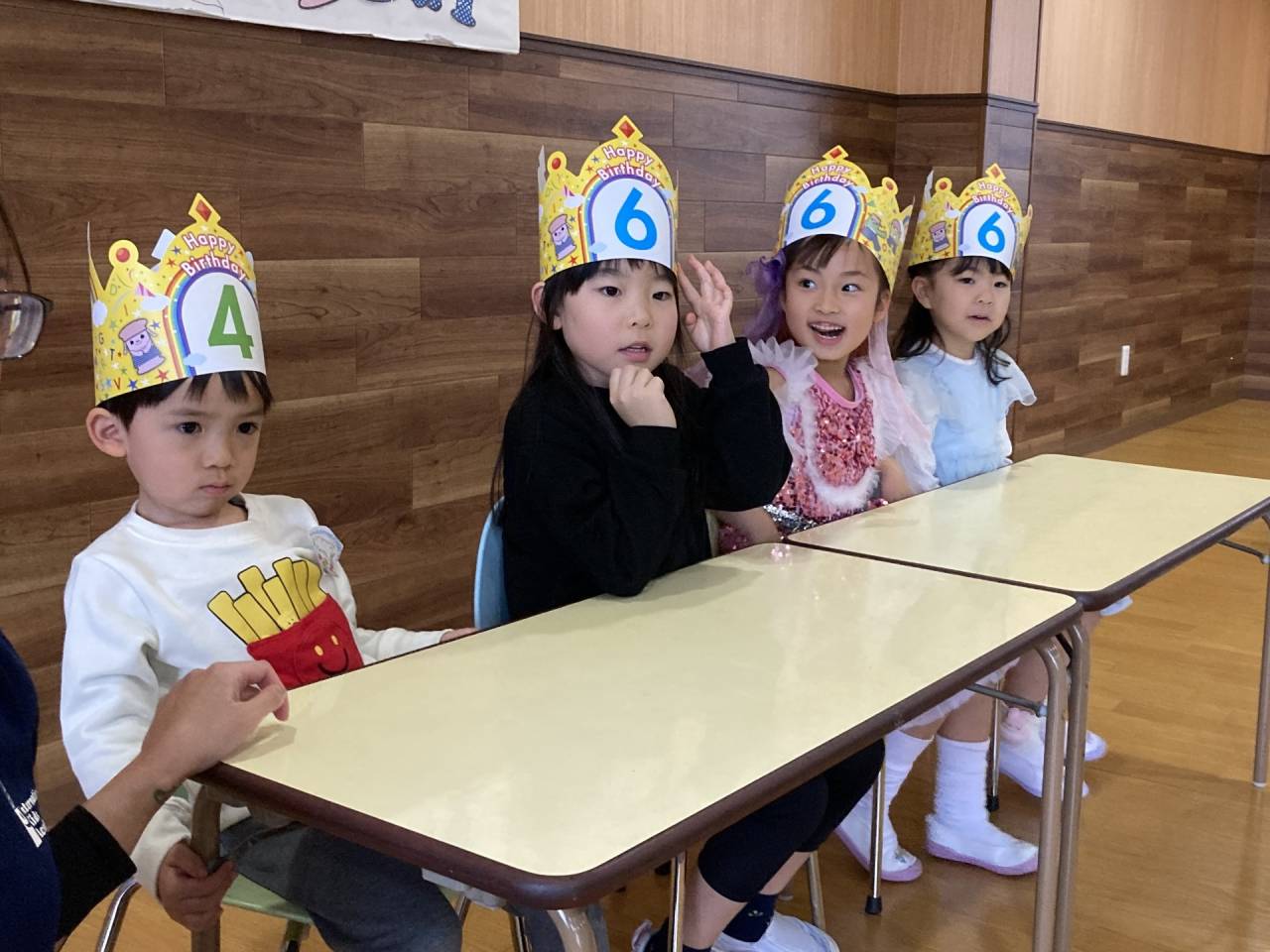 April Birthday Party!(お誕生日会)☆Kindyクラス(年少・年中・年長クラス)