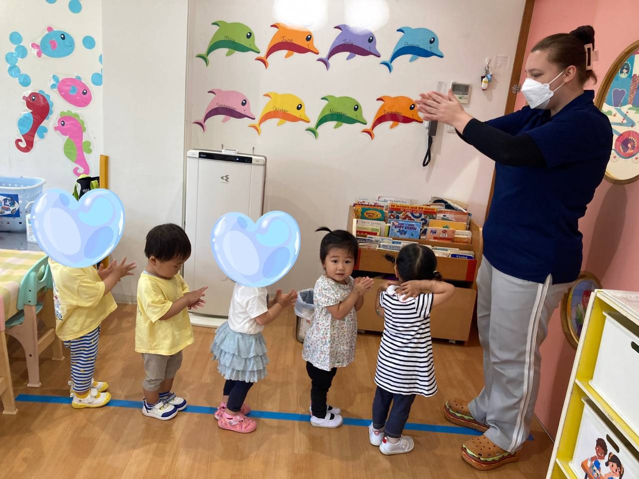 It’s lunchtime!☆(ランチタイム!)☆Small Kids(1歳児クラス)