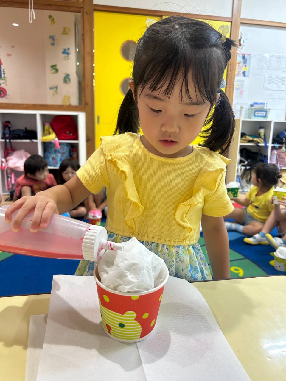 Let’s Make Shaved Ice! (かき氷を作ろう!)☆ Kindy 1(年少クラス)