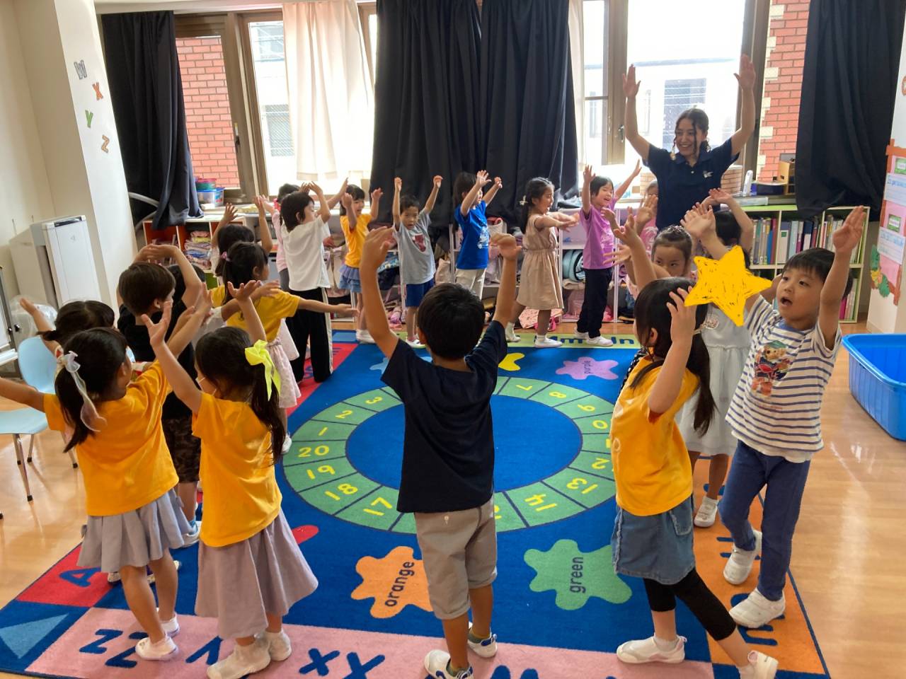 Japanese Lesson!!(わっしょい!わっしょい!)☆ Kindy 3(年長クラス)